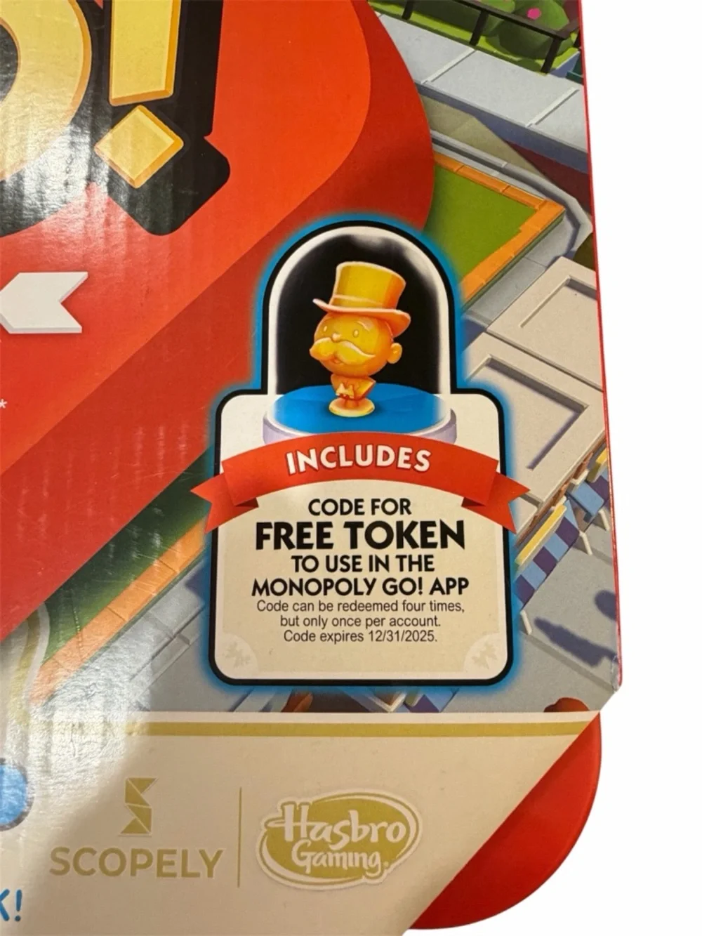 Hasbro Monopoly GO! Board Game - NWT